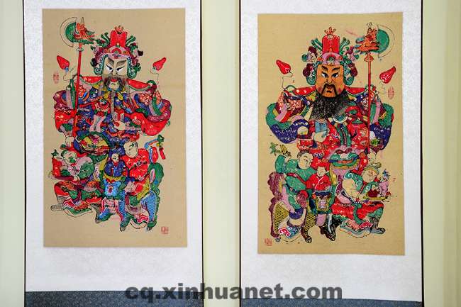 【走近非遗】梁平木版年画:手中的"记忆"传承(4)