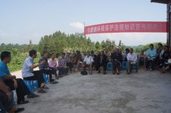 七星镇：召开院坝会宣传生态环保知识